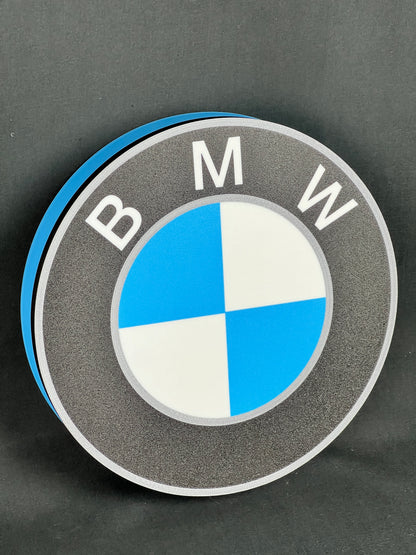 Insegna luminosa BMW