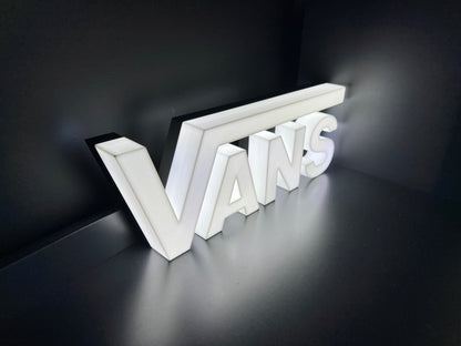 Insegna luminosa Vans