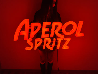 Insegna luminosa Aperol Spritz