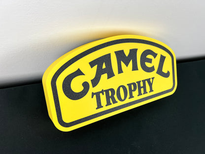 Insegna luminosa Camel Trophy