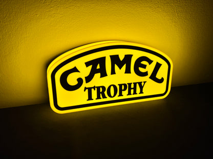Insegna luminosa Camel Trophy