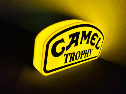 Insegna luminosa Camel Trophy