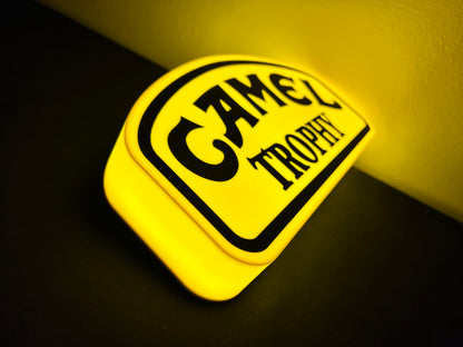 Insegna luminosa Camel Trophy