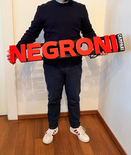 Insegna luminosa Negroni