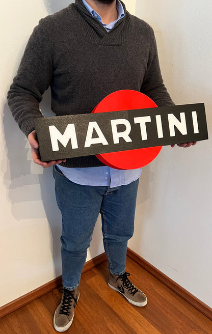 Insegna luminosa Martini
