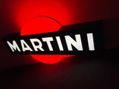 Insegna luminosa Martini