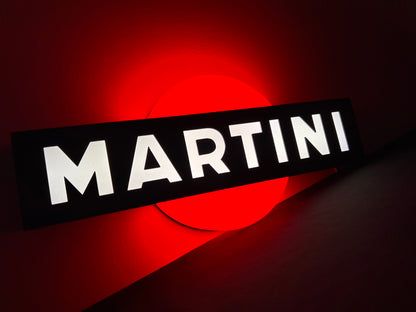 Insegna luminosa Martini