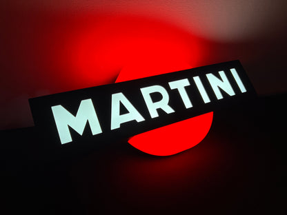 Insegna luminosa Martini