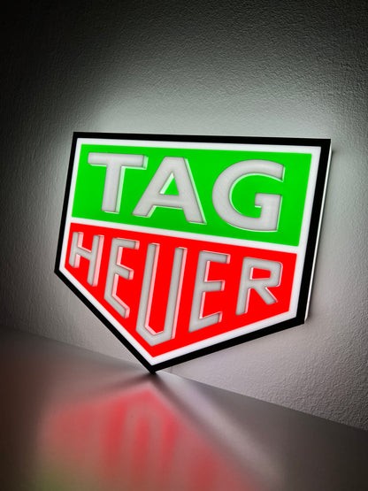Insegna luminosa Tag Heuer