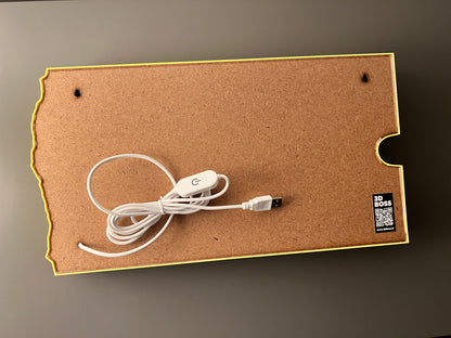 Insegna luminosa Blockbuster