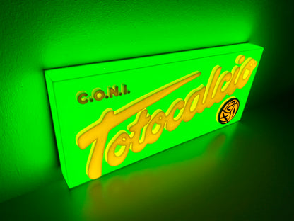 Insegna luminosa Totocalcio