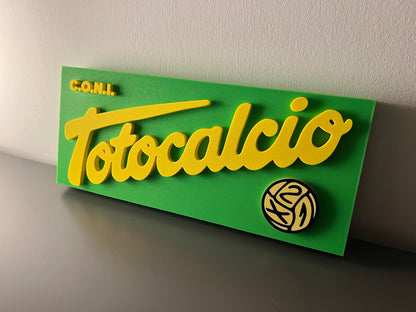 Insegna luminosa Totocalcio