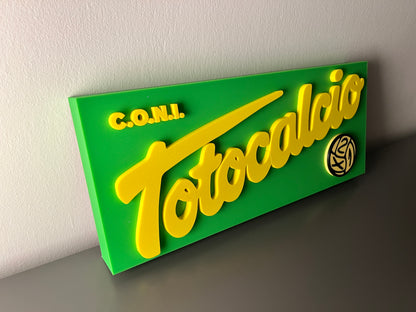 Insegna luminosa Totocalcio