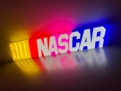 Insegna luminosa Nascar