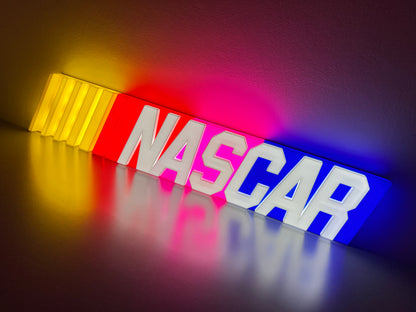 Insegna luminosa Nascar