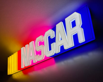Insegna luminosa Nascar