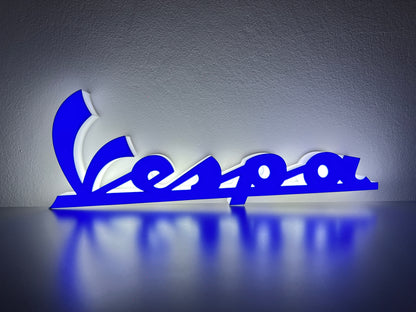 Insegna luminosa Vespa