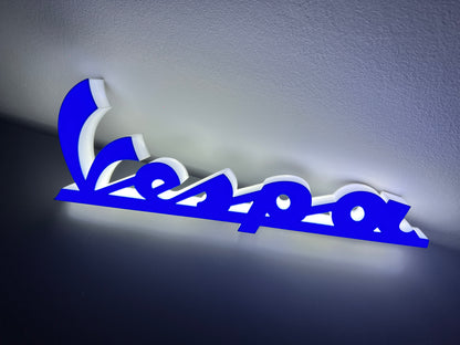 Insegna luminosa Vespa