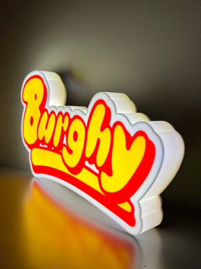 Insegna luminosa Burghy