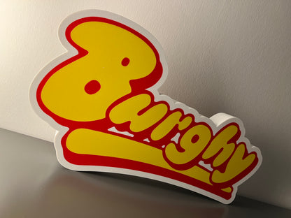 Insegna luminosa Burghy