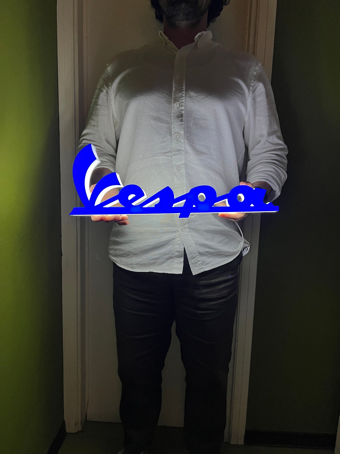 Insegna luminosa Vespa