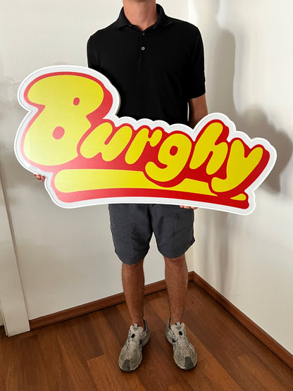 Insegna luminosa Burghy