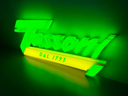 Insegna luminosa Tassoni cedrata