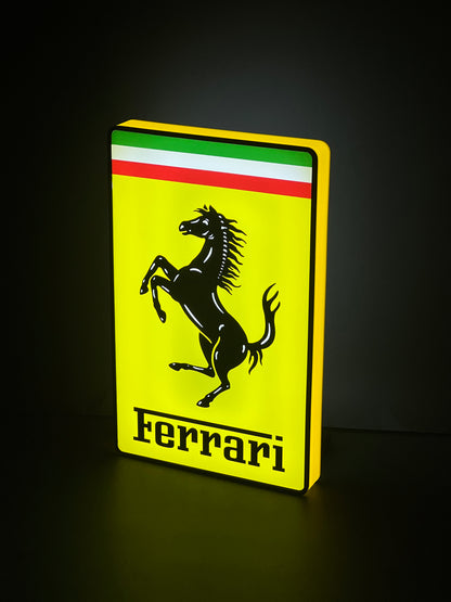 Insegna luminosa Ferrari