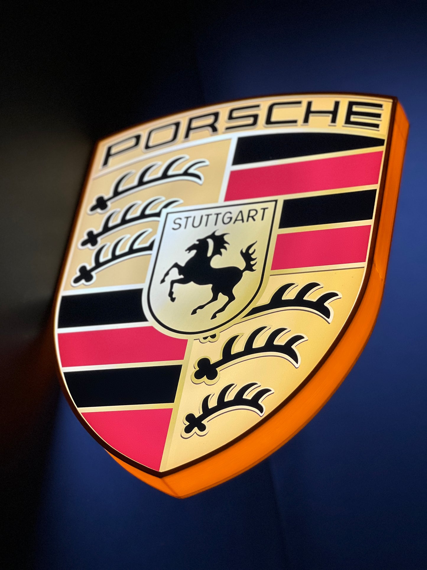 Insegna luminosa Porsche