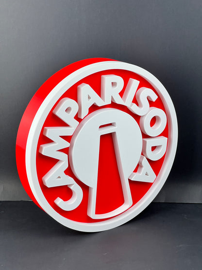 Campari Soda illuminated sign