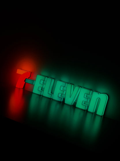 Insegna luminosa 7 Eleven