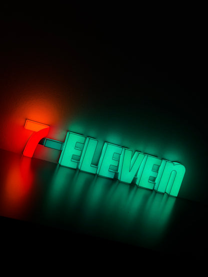 Insegna luminosa 7 Eleven
