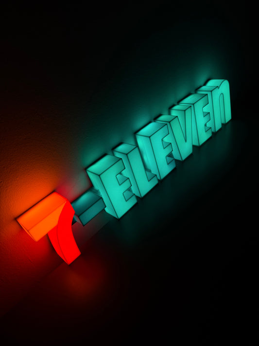Insegna luminosa 7 Eleven
