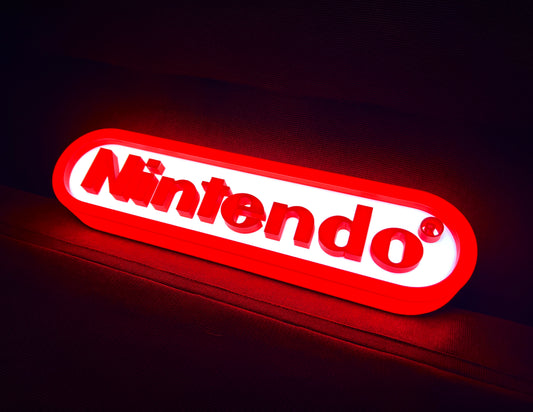 Insegna luminosa Nintendo
