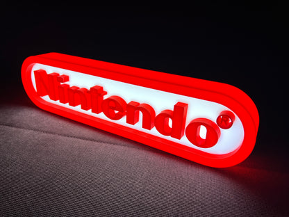 Insegna luminosa Nintendo
