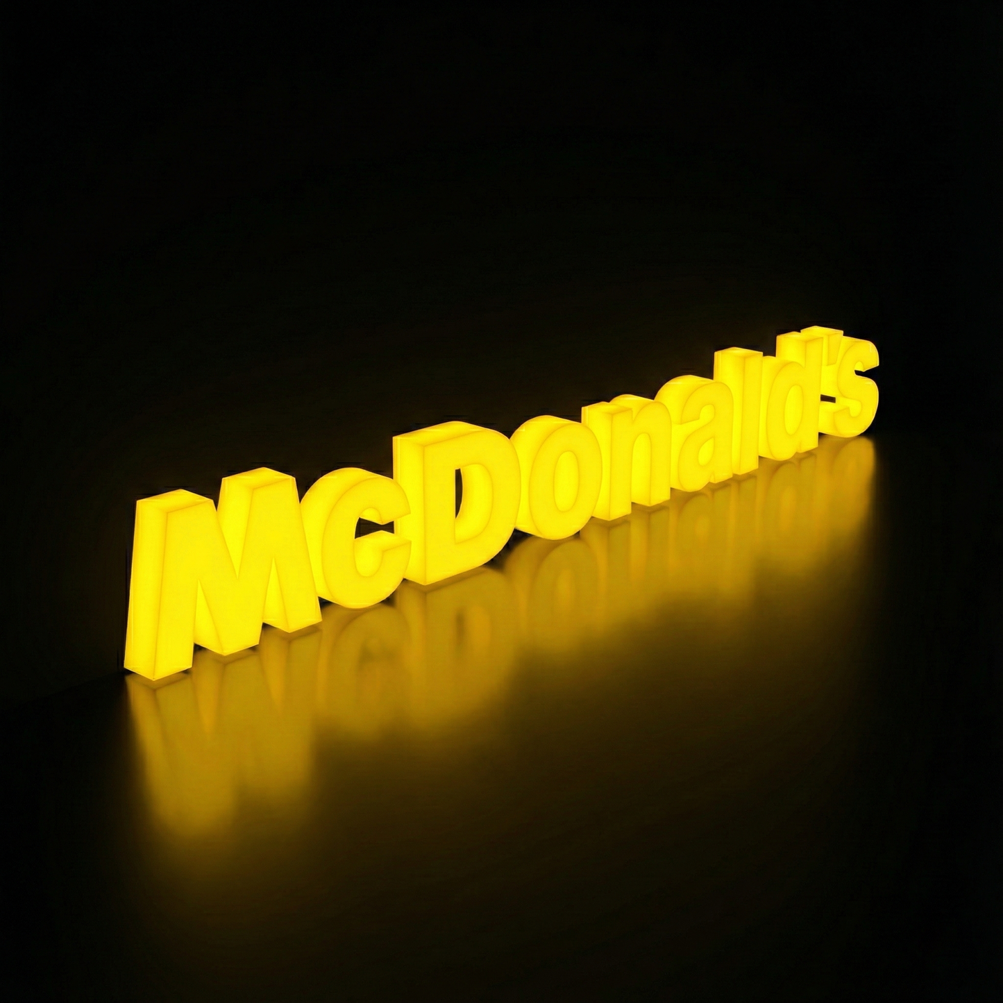 Insegna luminosa Mc Donald's