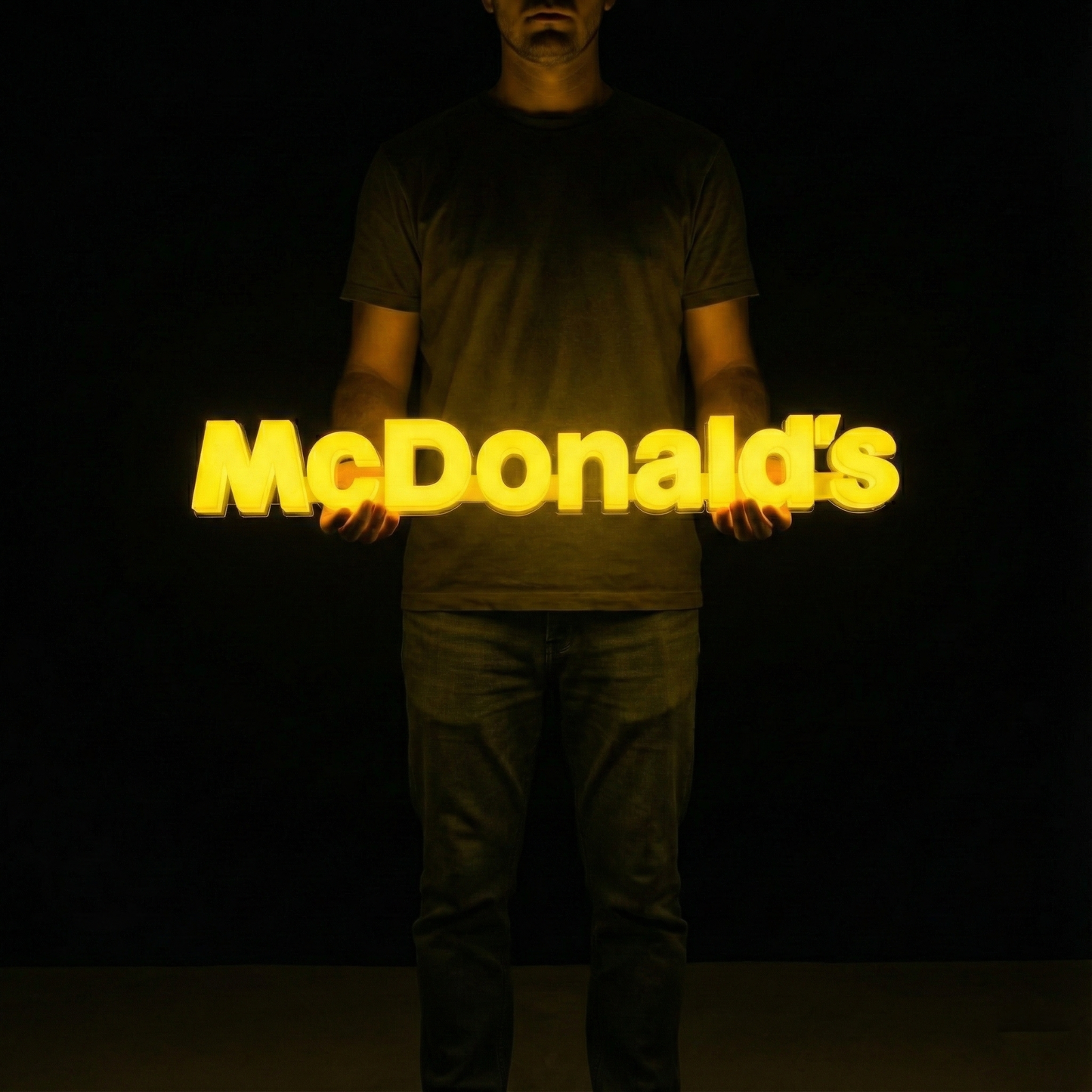 Insegna luminosa Mc Donald's