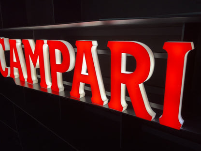 Insegna luminosa Campari Soda