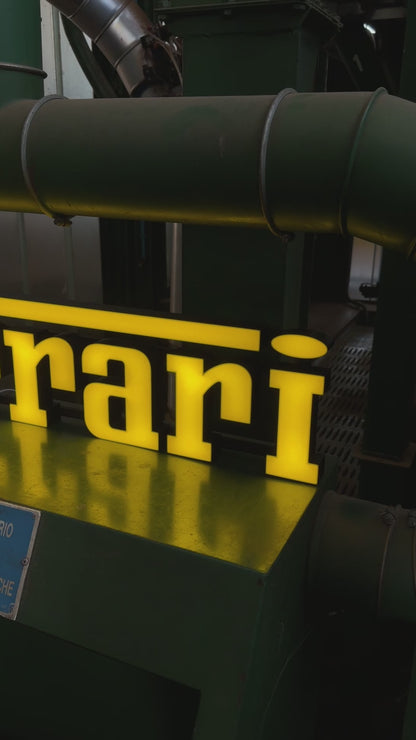 Ferrari luminous sign