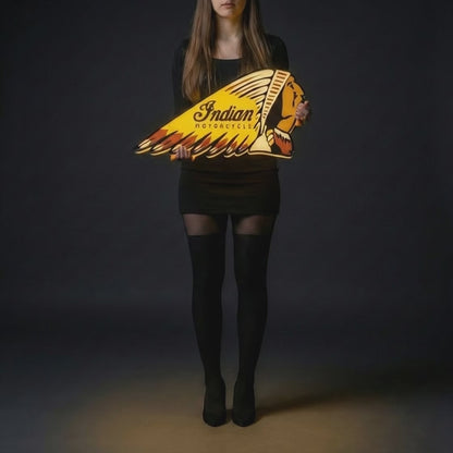 Insegna luminosa Indian Motorcycle