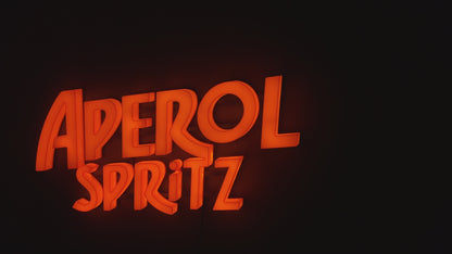 Insegna luminosa Aperol Spritz