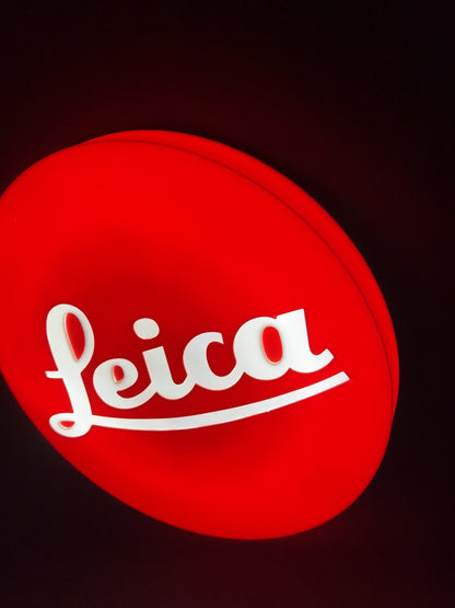 Insegna luminosa Leica