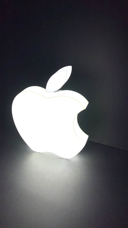 Insegna luminosa Apple