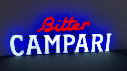 Insegna luminosa Campari Bitter